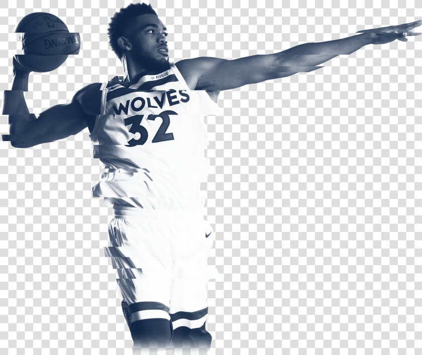 Karl anthony Towns Glitch Effect   Karl Anthony Towns Transparent  HD Png DownloadTransparent PNG