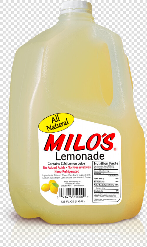 Milo  39 s Famous Sweet Tea No Calorie  HD Png DownloadTransparent PNG