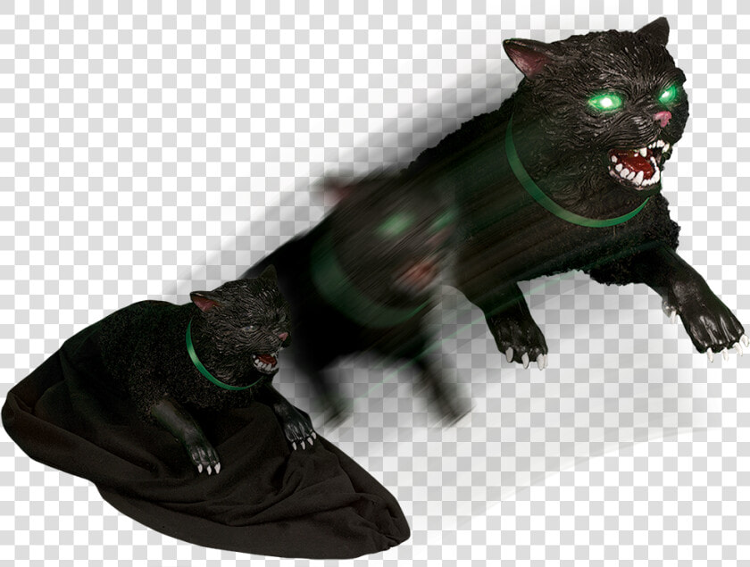 Spirit Halloween Cat   Png Download   Jumping Cat Prop  Transparent PngTransparent PNG