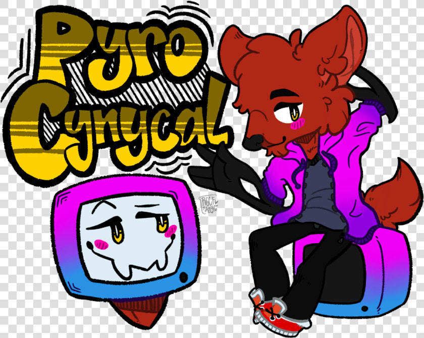 Pyrocynical   Cartoon  HD Png DownloadTransparent PNG