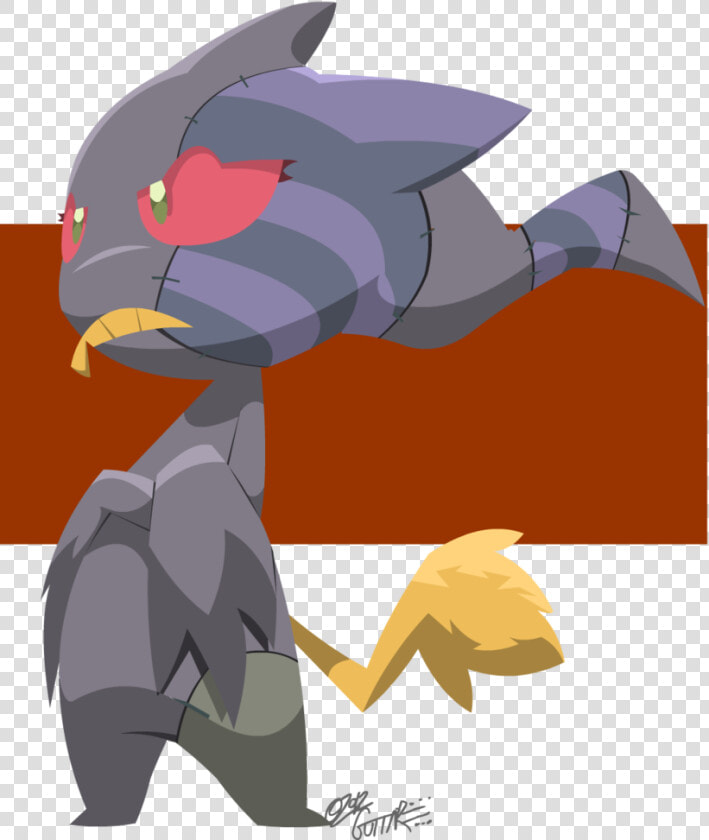 Banette Is My Favorite Pokemon   Cartoon  HD Png DownloadTransparent PNG