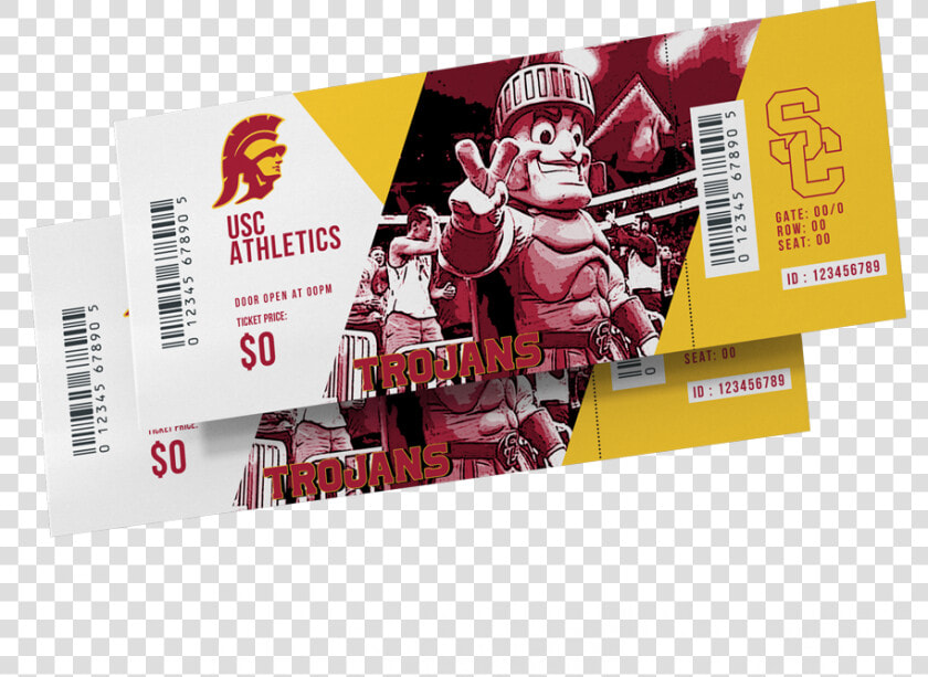 Ucla Football Ticket  HD Png DownloadTransparent PNG