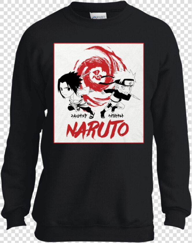 Naruto Shippuden Shinobi Chibi Youth Ls Shirt sweatshirt hoodie   T shirt  HD Png DownloadTransparent PNG