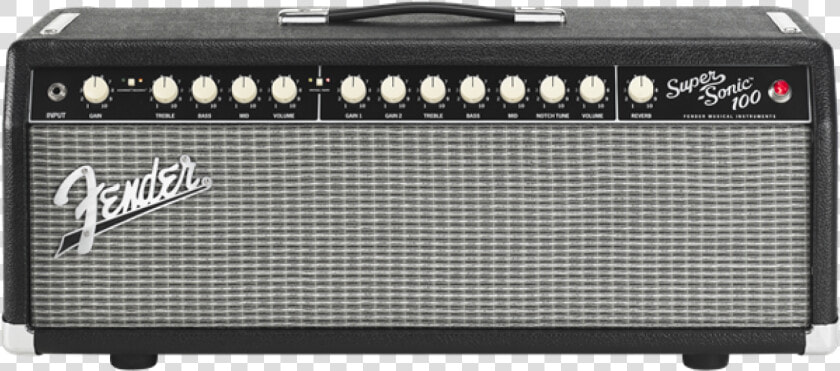 Fender Super Sonic 100 Head  HD Png DownloadTransparent PNG