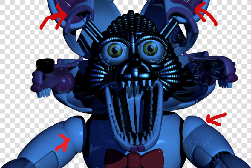 Transparent Fnaf Png   Fnaf Funtime Foxy Jumpscare  Png DownloadTransparent PNG