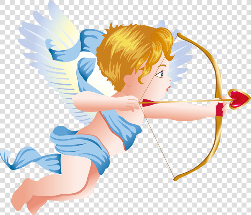 Cupids Bow Angel Clip Art   Cupid Love Bow And Arrow  HD Png DownloadTransparent PNG