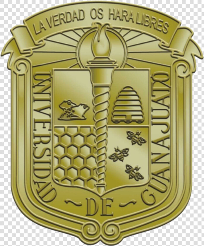 Escudo Dorado Universidad De Guanajuato   Png Download   Logo Universidad De Gto  Transparent PngTransparent PNG