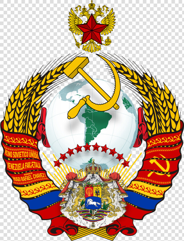 Brasão Da Venezuela   Soviet Union  HD Png DownloadTransparent PNG