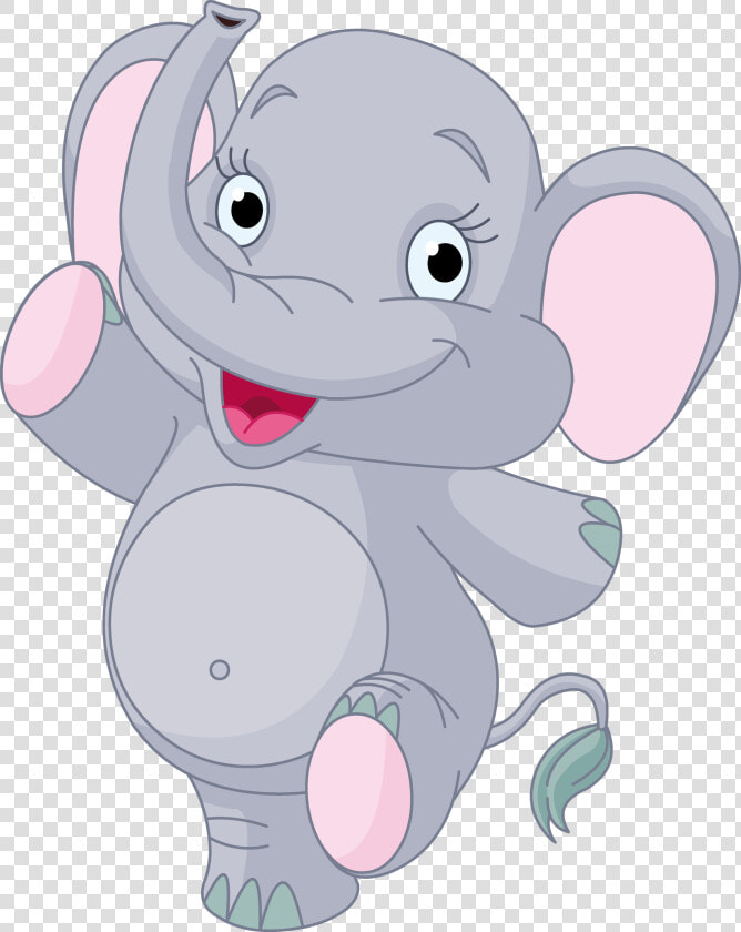 Baby Elephant Elephant Images Hd Photo Clipart   Cute Cartoon Baby Elephant  HD Png DownloadTransparent PNG