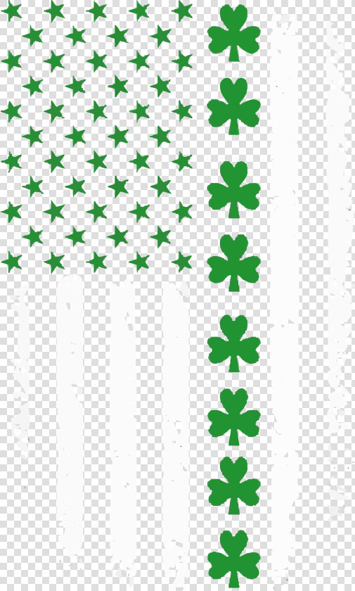 Transparent Usa Flag Black And White Png   Irish American Flag Art  Png DownloadTransparent PNG