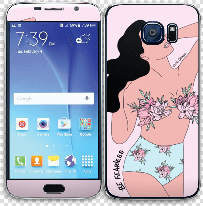 Fearless Skin Galaxy S6   Sm G920v  HD Png DownloadTransparent PNG