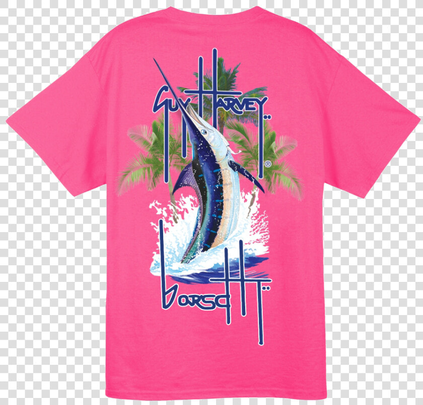 Image Of Guy Harvey Pocket Tee   Guy Harvey Shirt  HD Png DownloadTransparent PNG