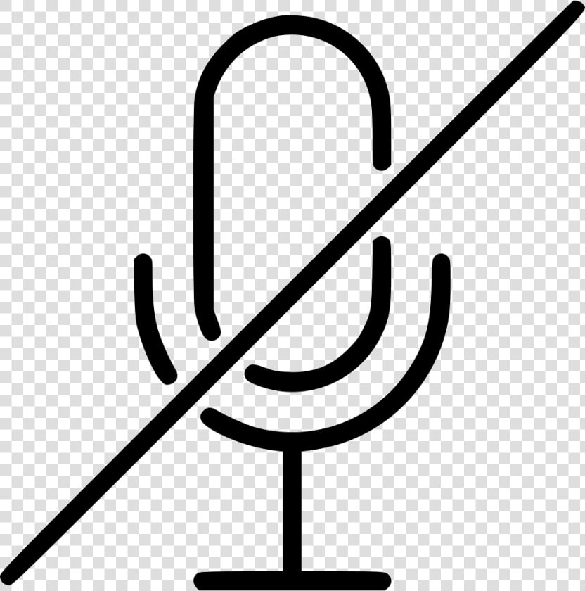 Audio Mic Record Broadcast   Mic Mute Icon Png  Transparent PngTransparent PNG