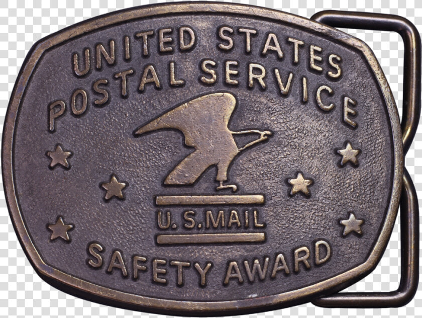 United States Postal Service Safety Award Belt Buckle   Emblem  HD Png DownloadTransparent PNG