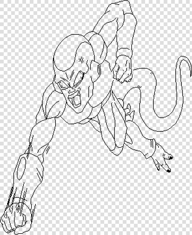 Golden Frieza Drawing   Png Download   Golden Frieza Drqwing  Transparent PngTransparent PNG