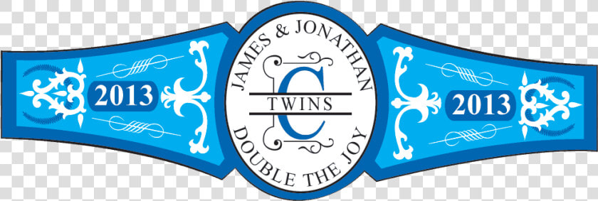 Baby Twins Cigar Band Template   Cigar Label Template  HD Png DownloadTransparent PNG