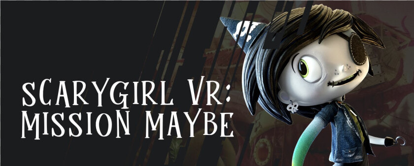 Scarygirl Mission Maybee Free Roam Vr   Cartoon  HD Png DownloadTransparent PNG