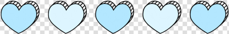  kawaii  tumblr  heart  coração  azul  blue   Heart  HD Png DownloadTransparent PNG