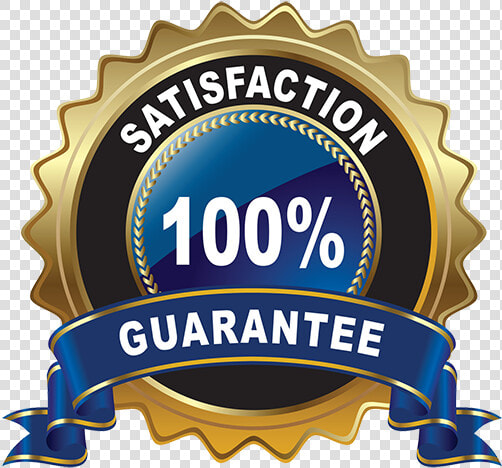 Satisfaction 100 Guaranteed Logo  HD Png DownloadTransparent PNG