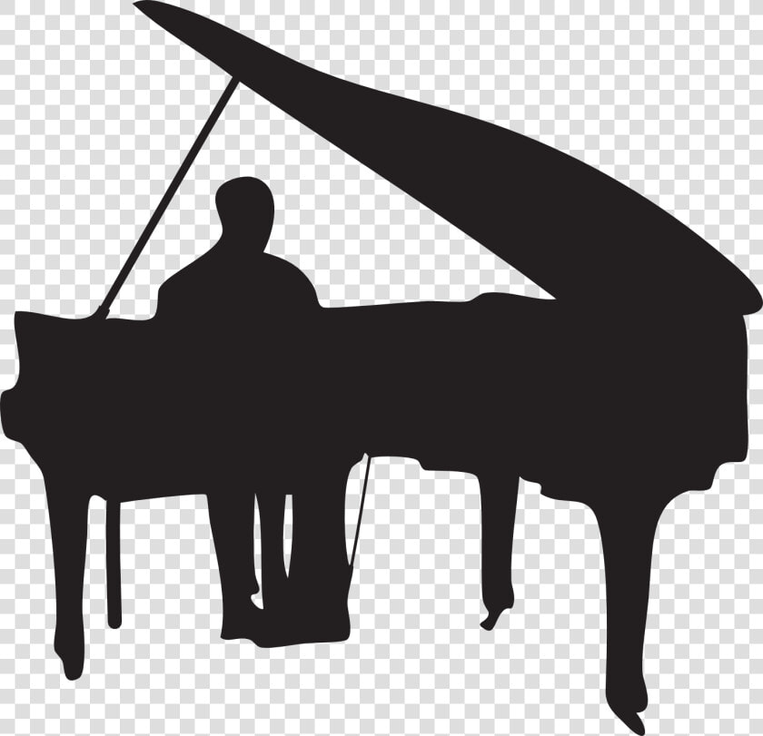 Grand Piano Player Piano Jazz Piano   Pianist Clipart  HD Png DownloadTransparent PNG