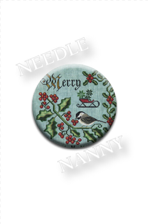 Merry  amp  Bright Needle Nanny By Cottage Garden Samplings   Cottage Garden Samplings Merry And Bright  HD Png DownloadTransparent PNG