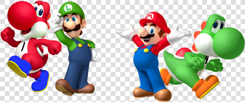 Mario  Luigi  Four  And One   Luigi  HD Png DownloadTransparent PNG