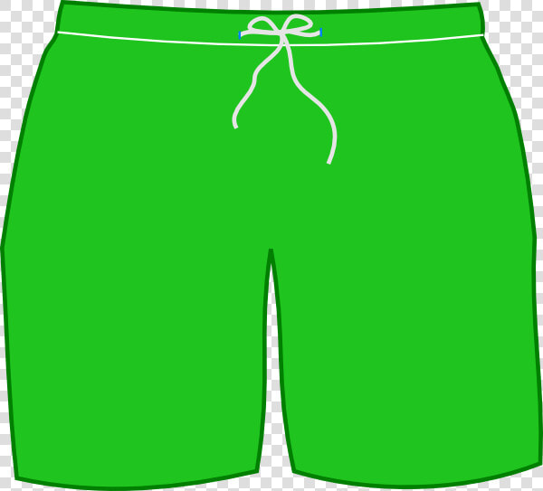 Green Swim Shorts Clip   Green Shorts Clipart  HD Png DownloadTransparent PNG