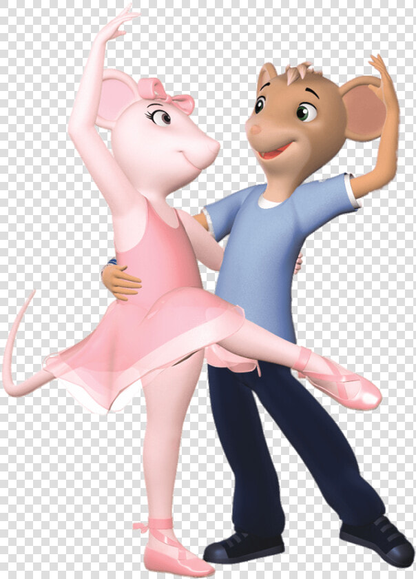 Angelina And Marco Dancing   Angelina The Ballerina  HD Png DownloadTransparent PNG