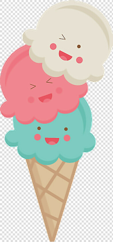 Transparent Helado Png   Cute Ice Cream Clipart  Png DownloadTransparent PNG