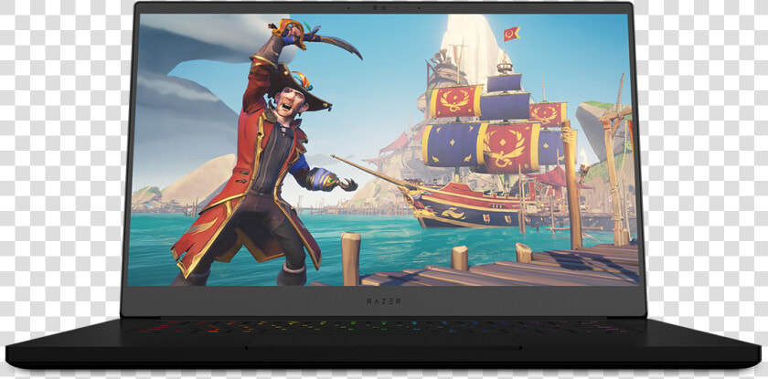 Laptop Running Sea Of Thieves   Sea Dog Set Sea Of Thieves  HD Png DownloadTransparent PNG