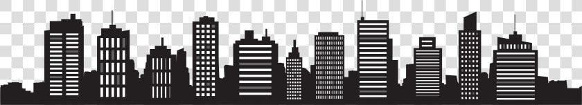 Skyline Cityscape Silhouette Royalty free   City Silhouette No Background  HD Png DownloadTransparent PNG