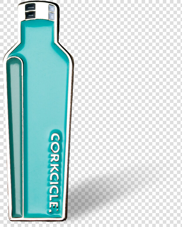 Turquoise Canteen Pin   Water Bottle  HD Png DownloadTransparent PNG