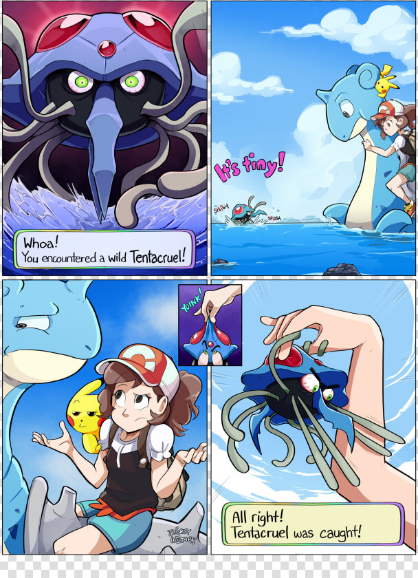 Tentacruel Having Sex With Trainer  HD Png DownloadTransparent PNG