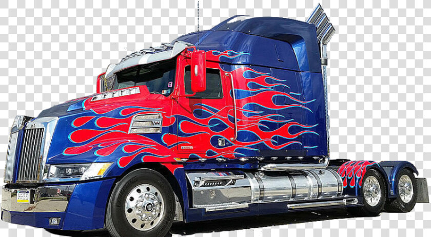 Optimus Prime Truck  HD Png DownloadTransparent PNG