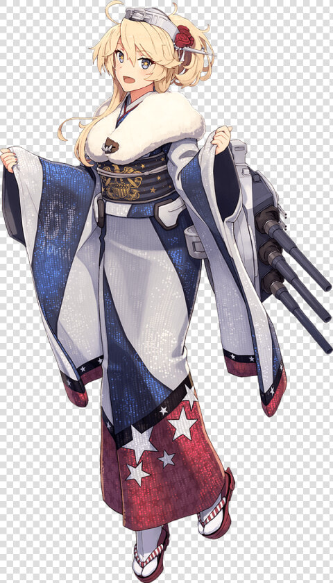 Kancolle Iowa New Year  HD Png DownloadTransparent PNG