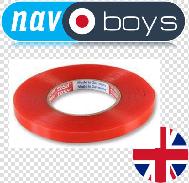 Tesa 4965 Double Sided Transparent Adhesive Tape 12mm   Lxnav  HD Png DownloadTransparent PNG