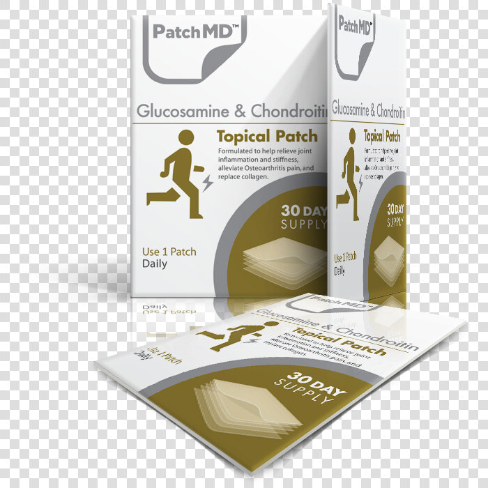 Glucosamine  amp  Chondroitin Topical Patch 2 Pack   Patch Md Multivitamin Plus  HD Png DownloadTransparent PNG