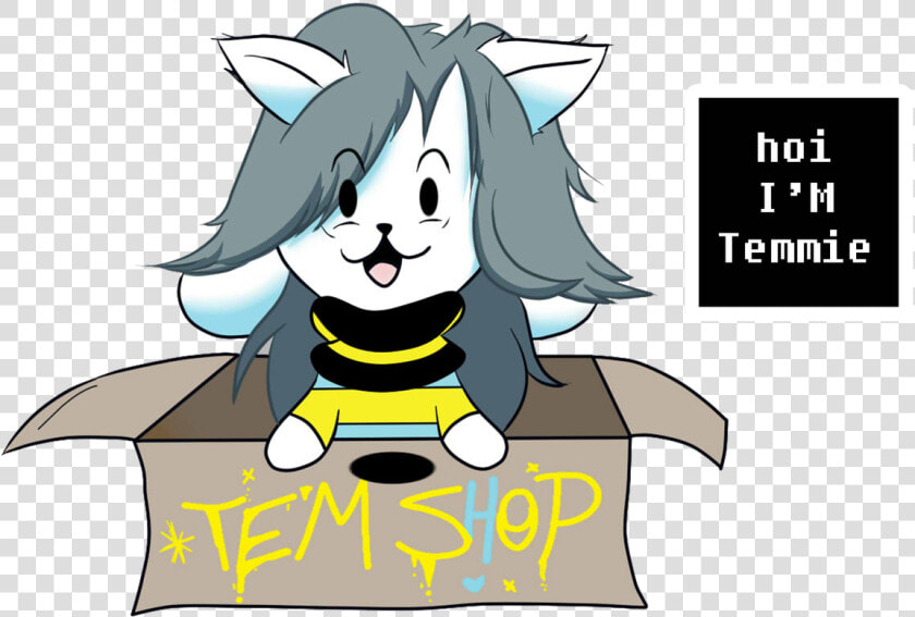 Nana Ookami Just Temmie   Cartoon  HD Png DownloadTransparent PNG