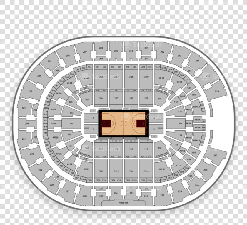 Moda Center Blazers Seating Chart  HD Png DownloadTransparent PNG