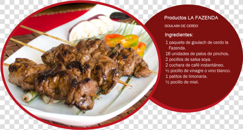 Pinchos De Cerdo Adobados Con Café Y Limonaria   Pinchos Con Café  HD Png DownloadTransparent PNG