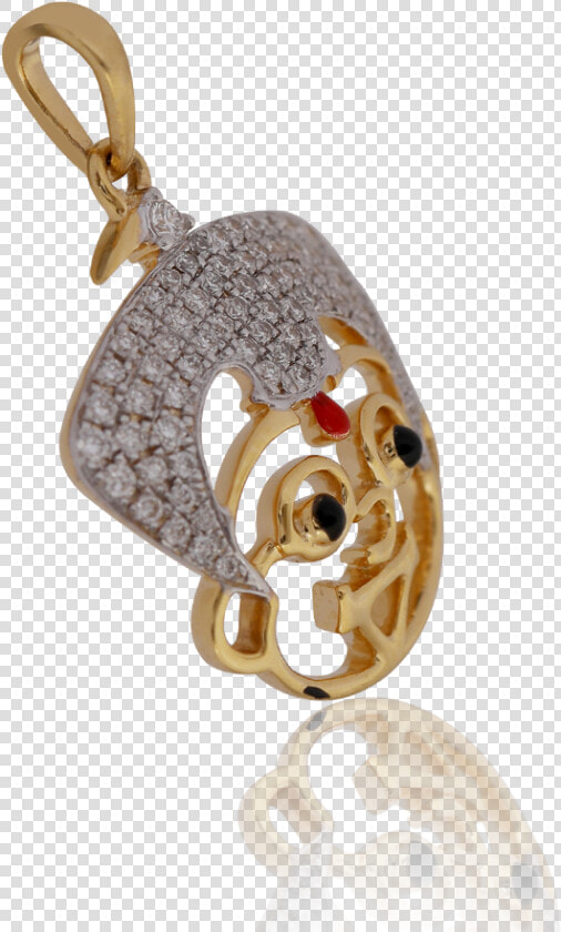 Cute Chota Bheem Gold Pendant   Locket  HD Png DownloadTransparent PNG