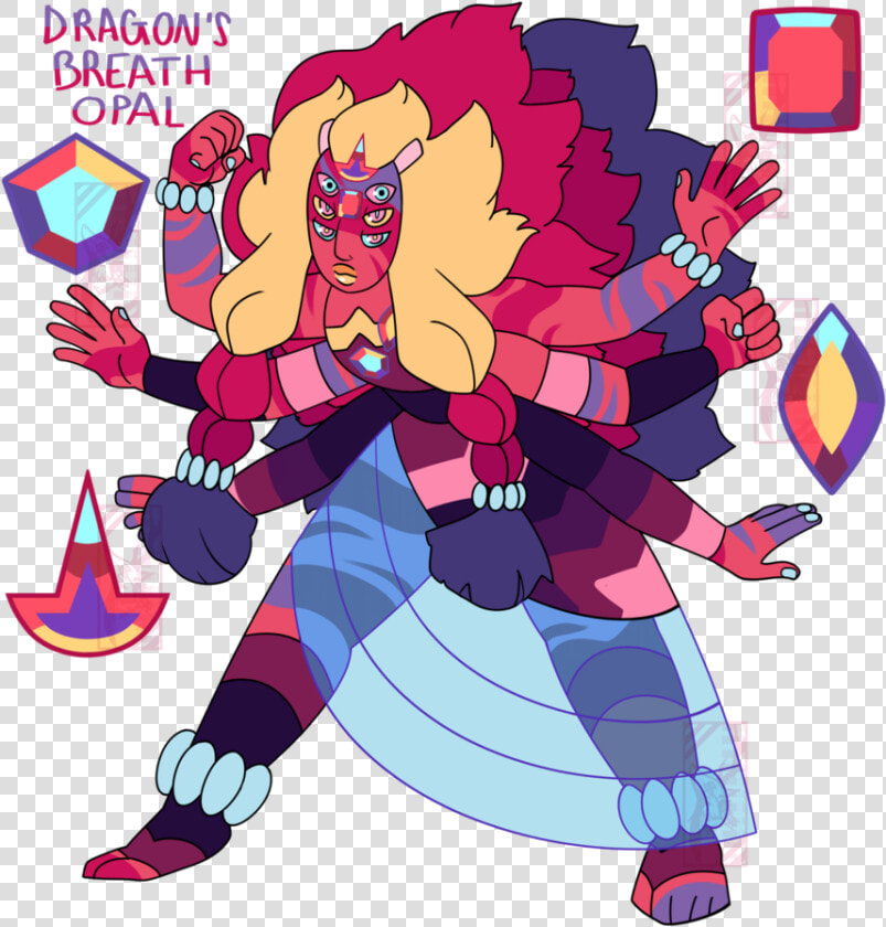 Dragon S Breath Opal By Deer head   Rose Quartz Sun Stone Steven Universe  HD Png DownloadTransparent PNG