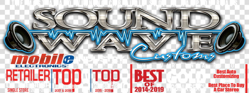 Sound Wave Customs Logo   Logo Design For Sound System  HD Png DownloadTransparent PNG