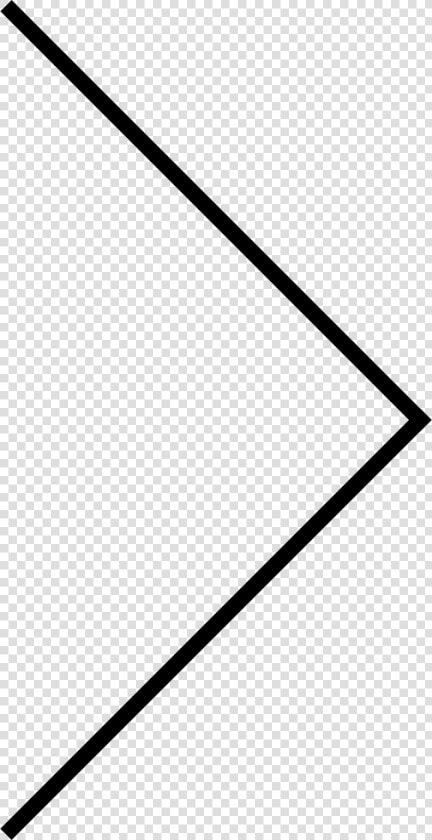 Skinny Arrow Png   Line Art  Transparent PngTransparent PNG