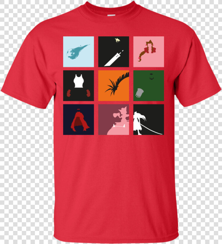 Minimalist Final Fantasy 7 Multishirt T Shirt  amp  Hoodie   Maillot Losc 2010 2011  HD Png DownloadTransparent PNG