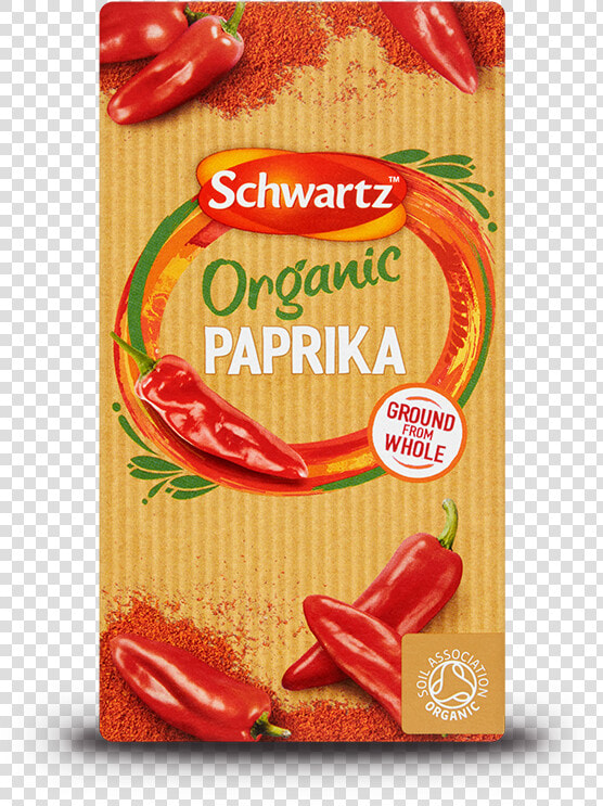 Schwartz Organic Organic Paprika Product Shot With transpbg   Schwartz  HD Png DownloadTransparent PNG