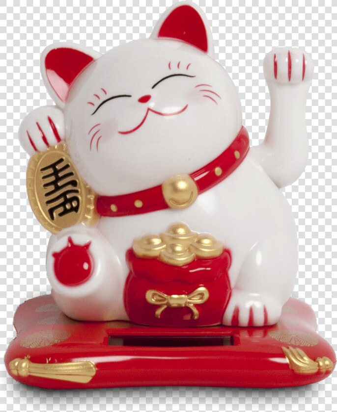 Lucky Cat Solar   Maneki Neko  HD Png DownloadTransparent PNG