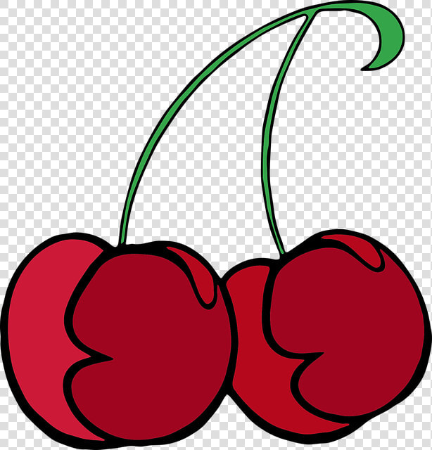 Svgs For Both Of This Colored Cherry Vector And This   Obst Bilder In Grafik  HD Png DownloadTransparent PNG