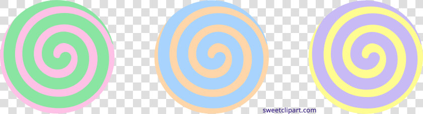 Swirl Candy Cliparts   Candy Pastel Clip Art  HD Png DownloadTransparent PNG