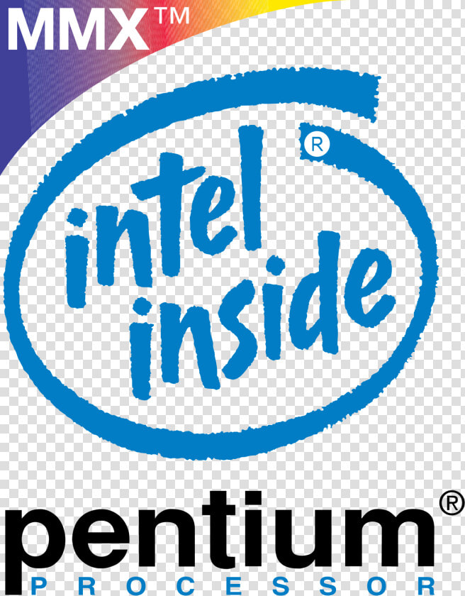 Intel Pentium Processor Logo  HD Png DownloadTransparent PNG